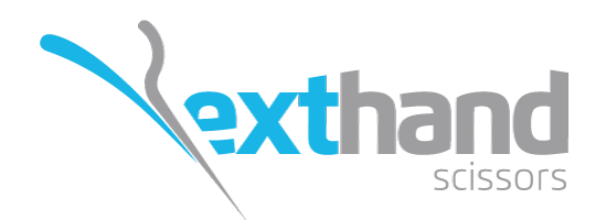 Logo exthand bleu549x200